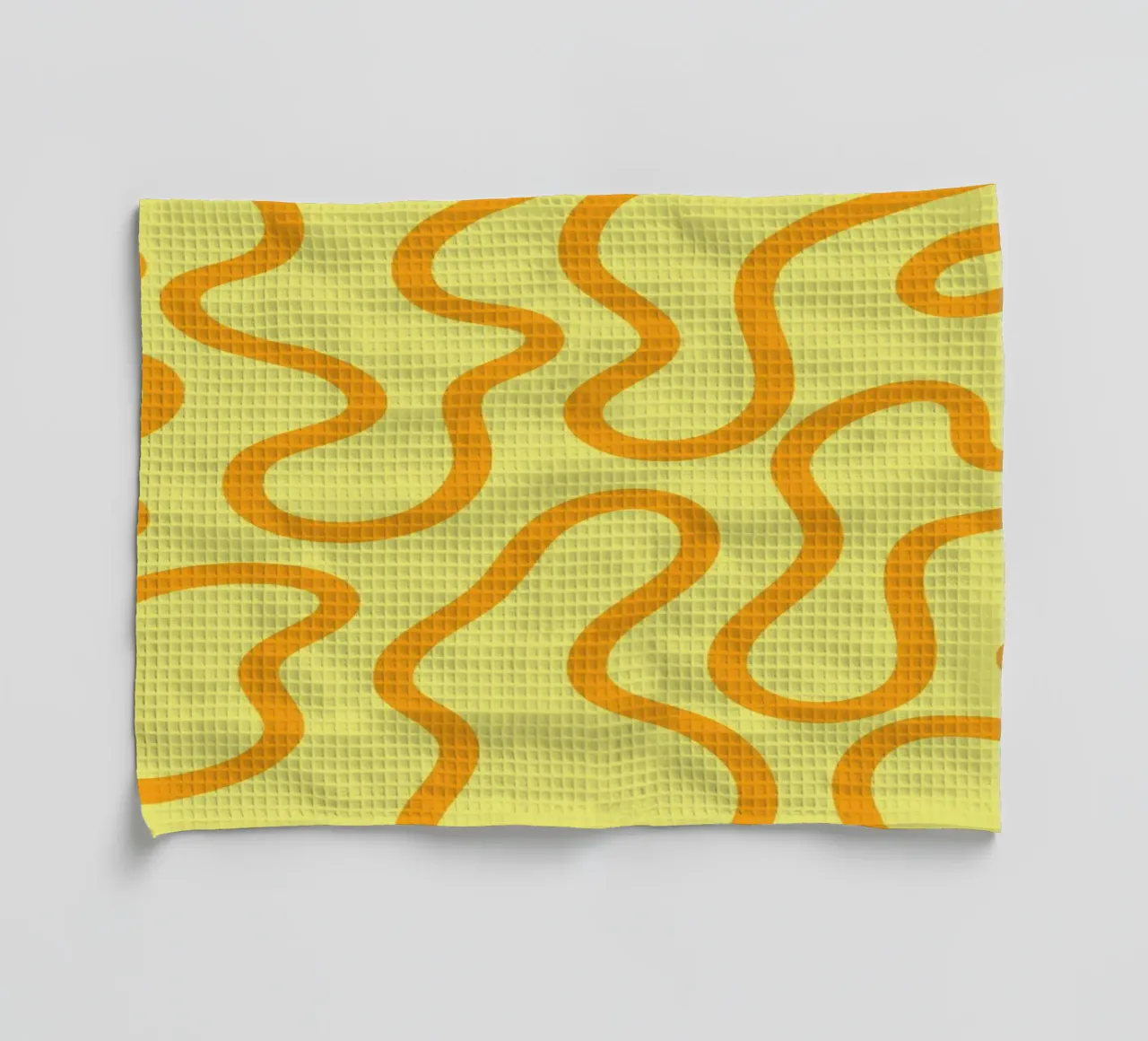 Dessin au trait fromage jaune torchon de Studio Fun Boy