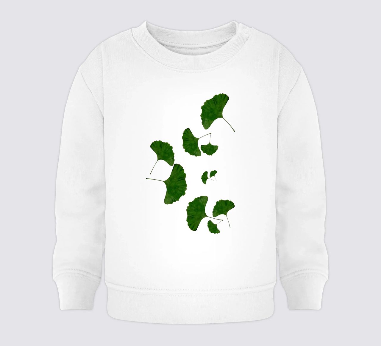 Foglie di ginkgo I felpa neonato da Orara Studio