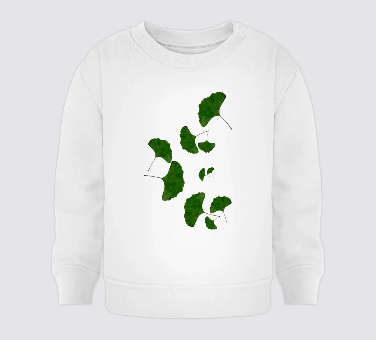 Foglie di ginkgo I felpa neonato da Orara Studio