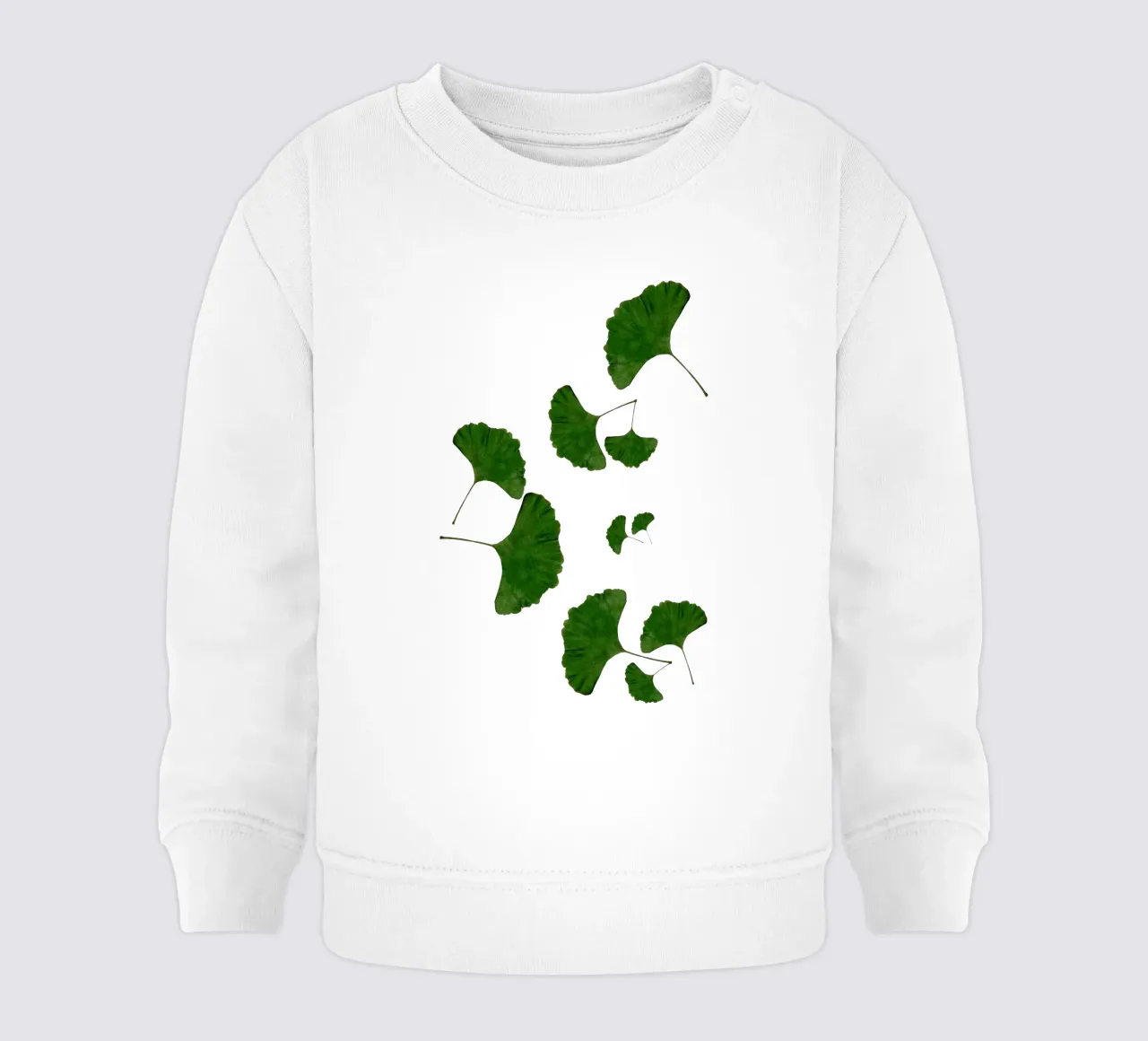 Foglie di ginkgo I felpa neonato da Orara Studio