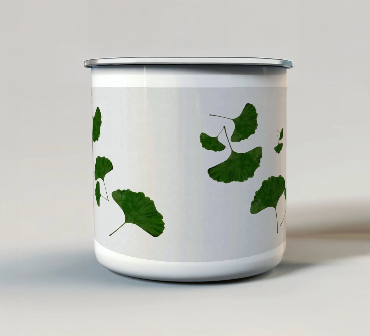 Foglie di ginkgo I tazza in smalto da Orara Studio