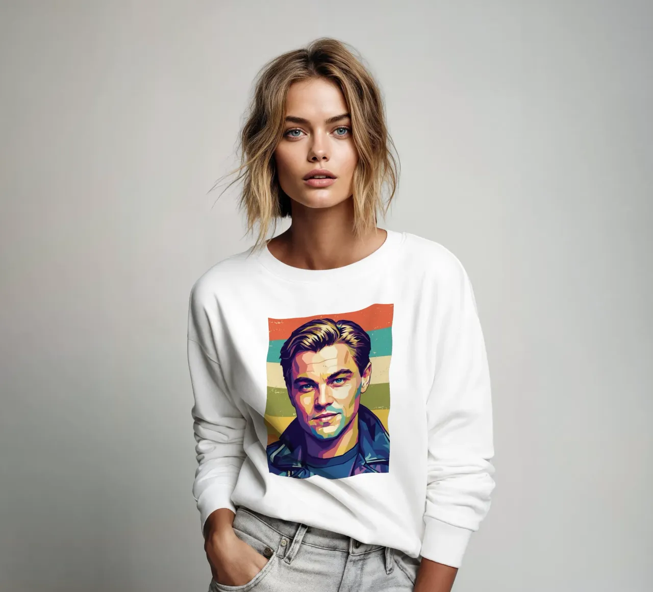 Leonardo Dicaprio 90s felpa da Hantamrata