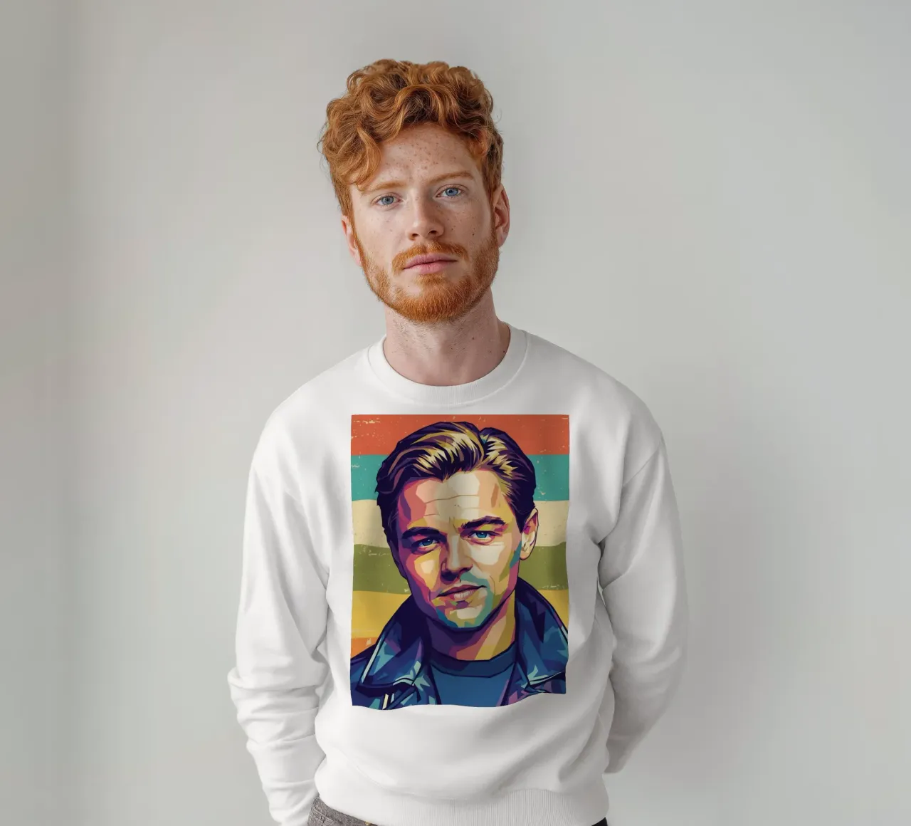 Leonardo Dicaprio 90s felpa da Hantamrata