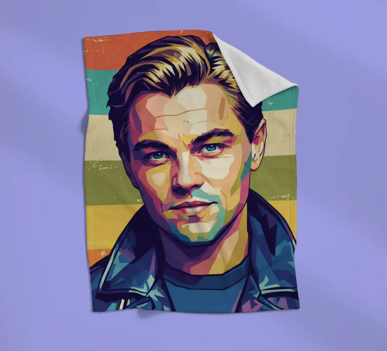 Leonardo Dicaprio 90s coperta in pile da Hantamrata