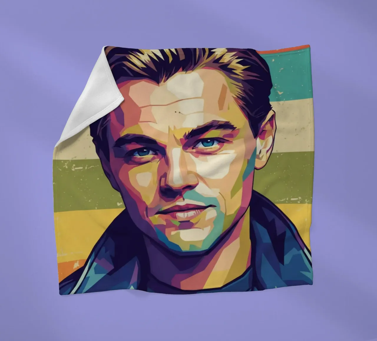 Leonardo Dicaprio 90s coperta in pile da Hantamrata