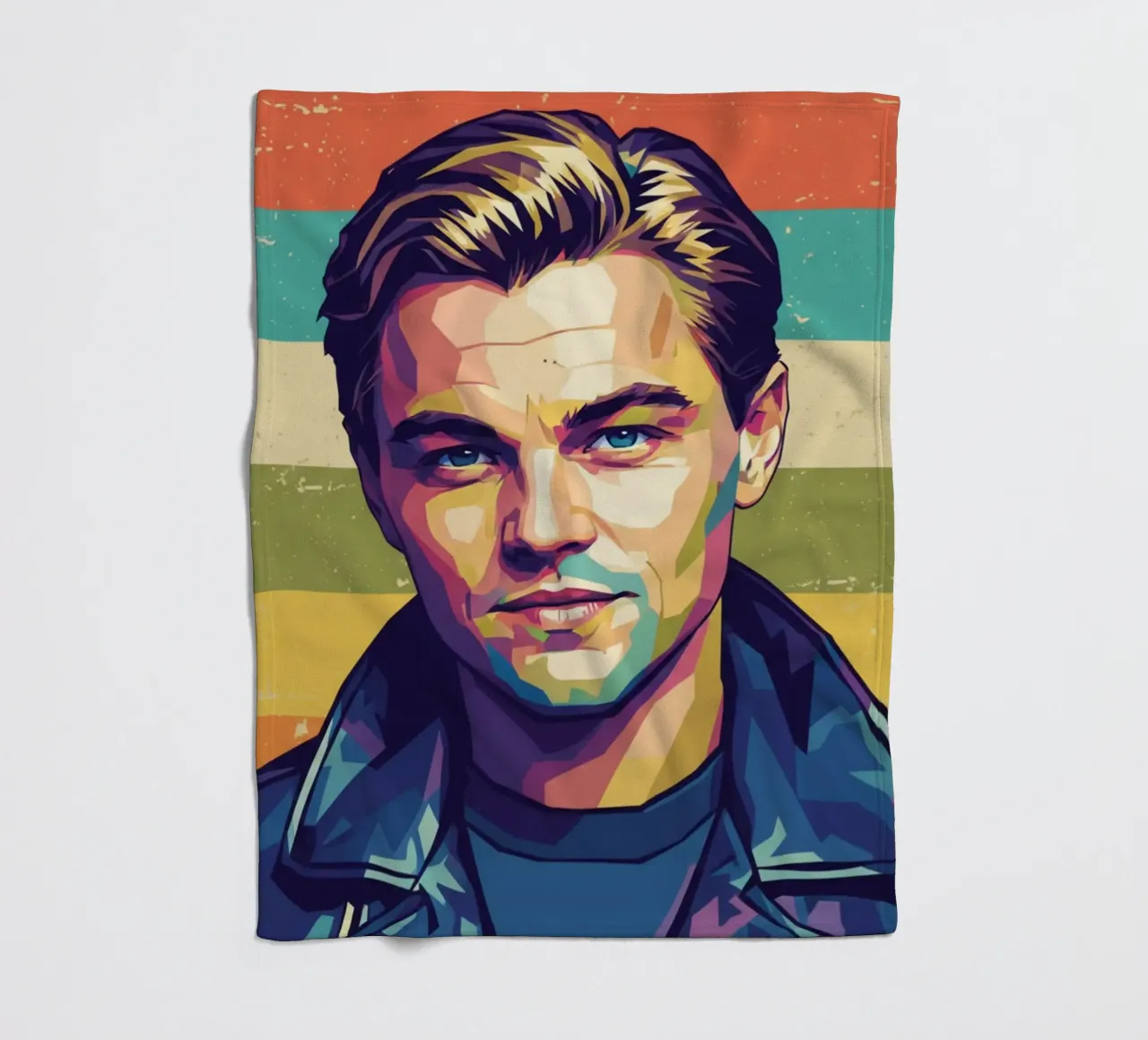 Leonardo Dicaprio 90s coperta in pile da Hantamrata