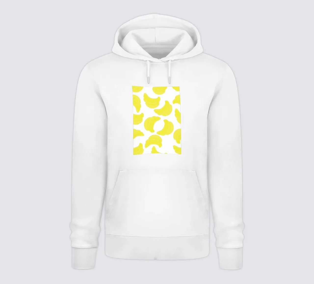 Giallo banana piatto felpa con cappuccio da Studio Fun Boy