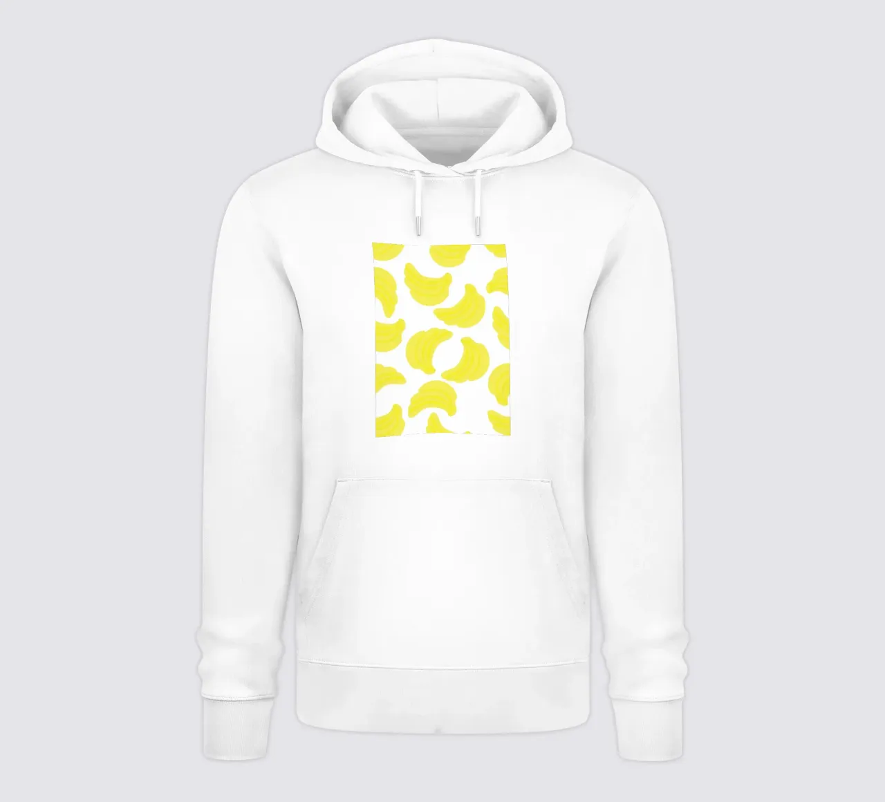 Giallo banana piatto felpa con cappuccio da Studio Fun Boy
