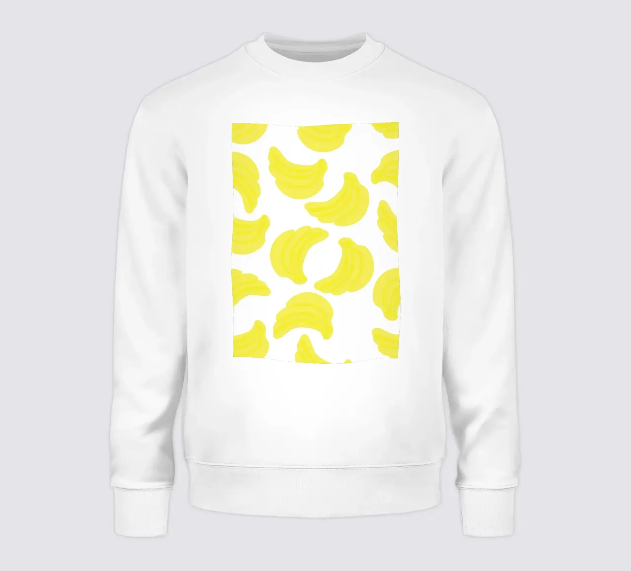 Giallo banana piatto felpa da Studio Fun Boy