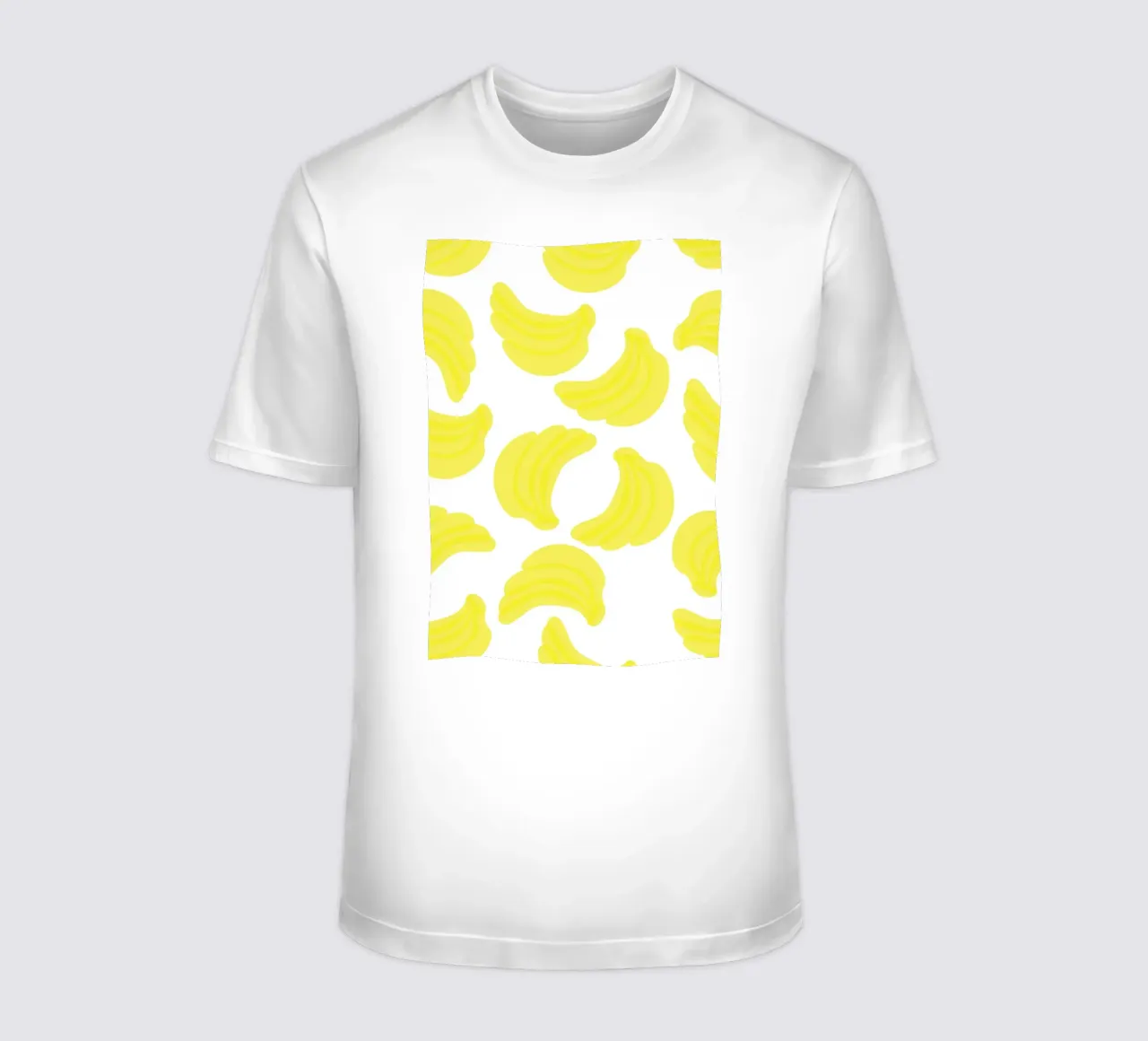 Giallo banana piatto t-shirt da Studio Fun Boy