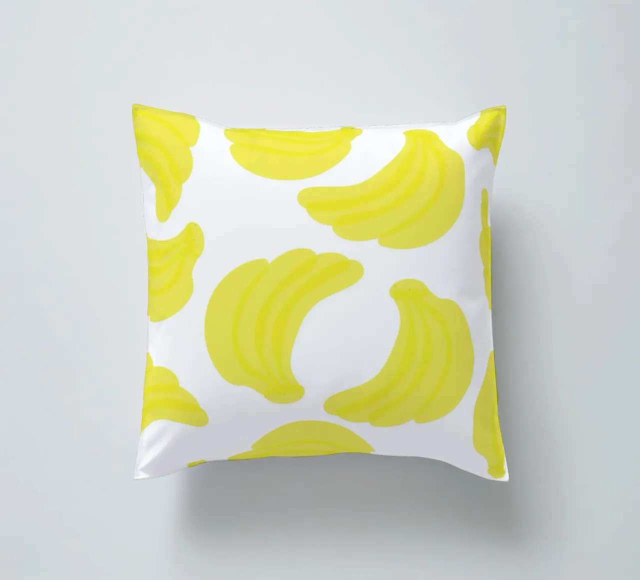 Giallo banana piatto cuscino da Studio Fun Boy