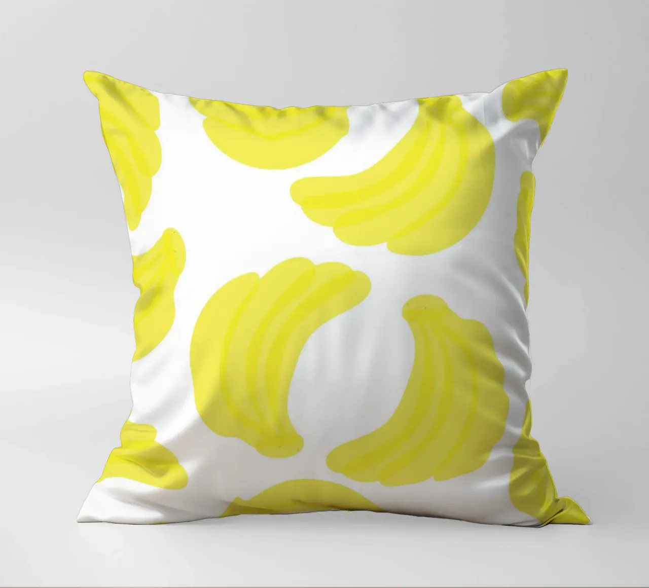 Giallo banana piatto cuscino da Studio Fun Boy