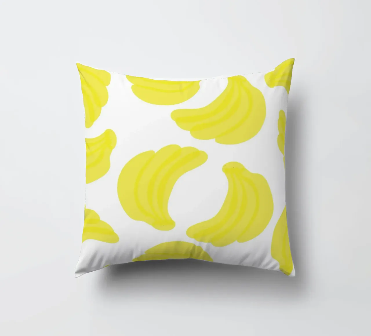Giallo banana piatto cuscino da Studio Fun Boy