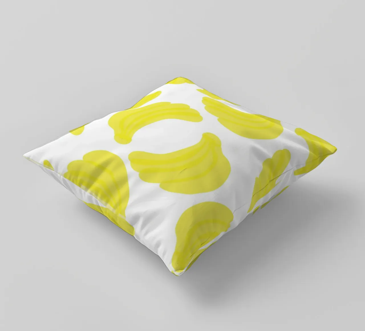 Giallo banana piatto cuscino da Studio Fun Boy