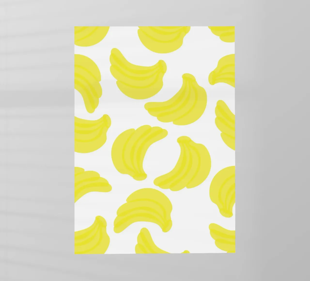 Giallo banana piatto pellicola backlit da Studio Fun Boy