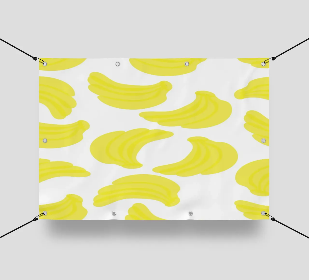 Giallo banana piatto telo in pvc da Studio Fun Boy