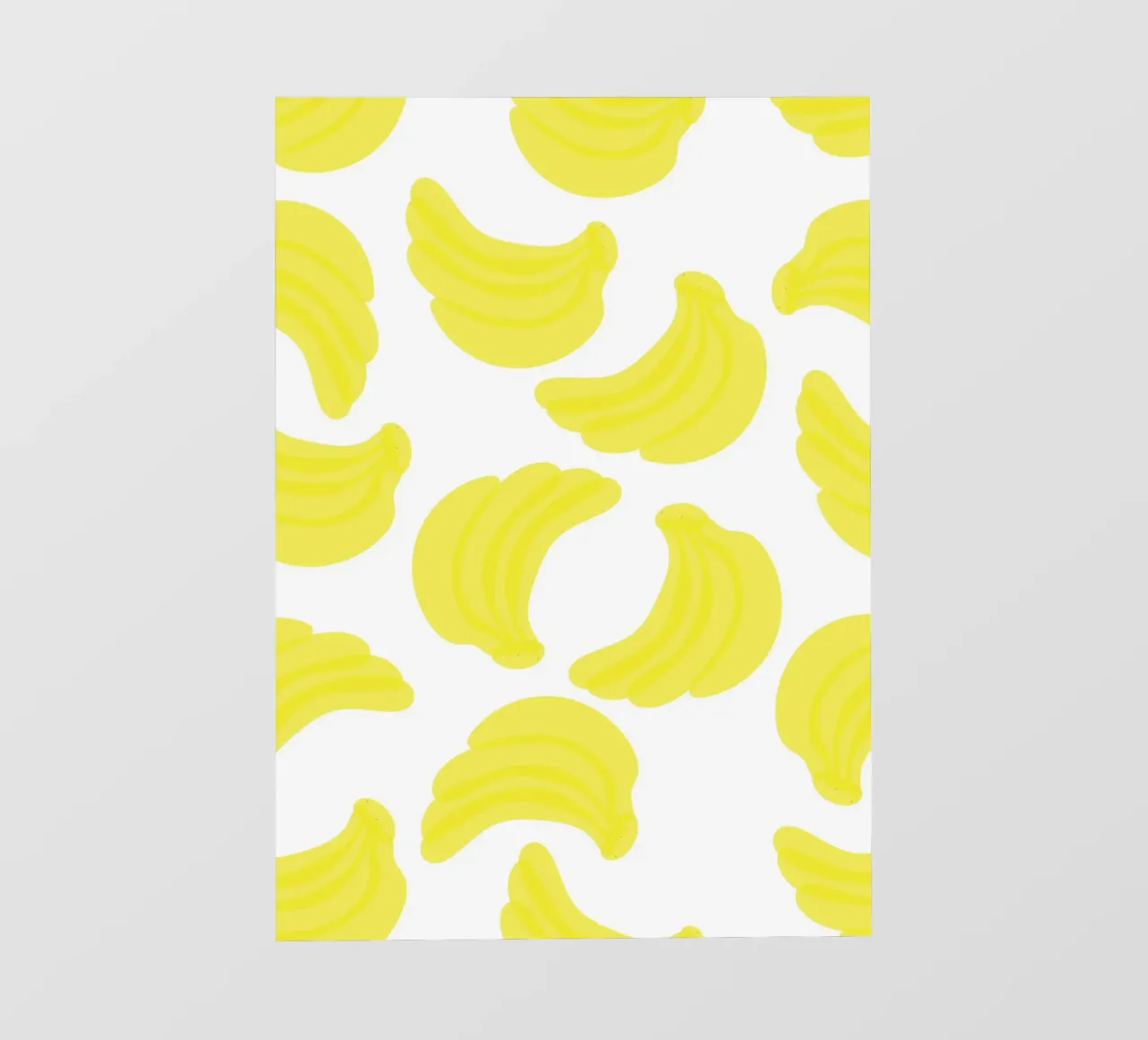 Giallo banana piatto telo in pvc da Studio Fun Boy