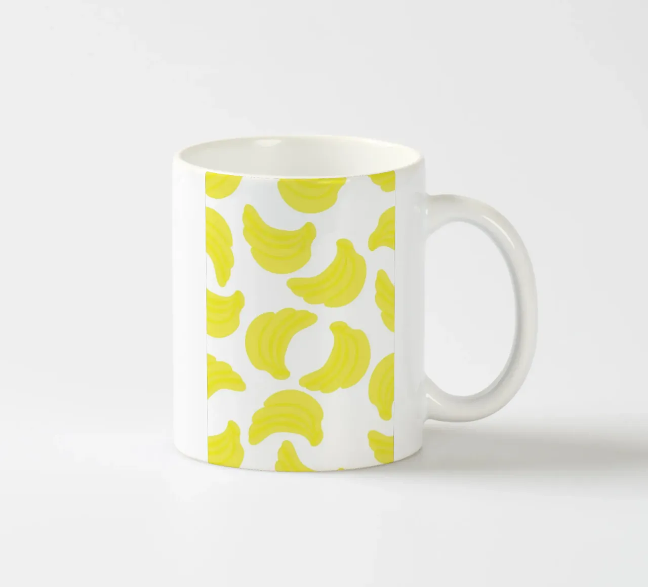Giallo banana piatto tazza in ceramica da Studio Fun Boy