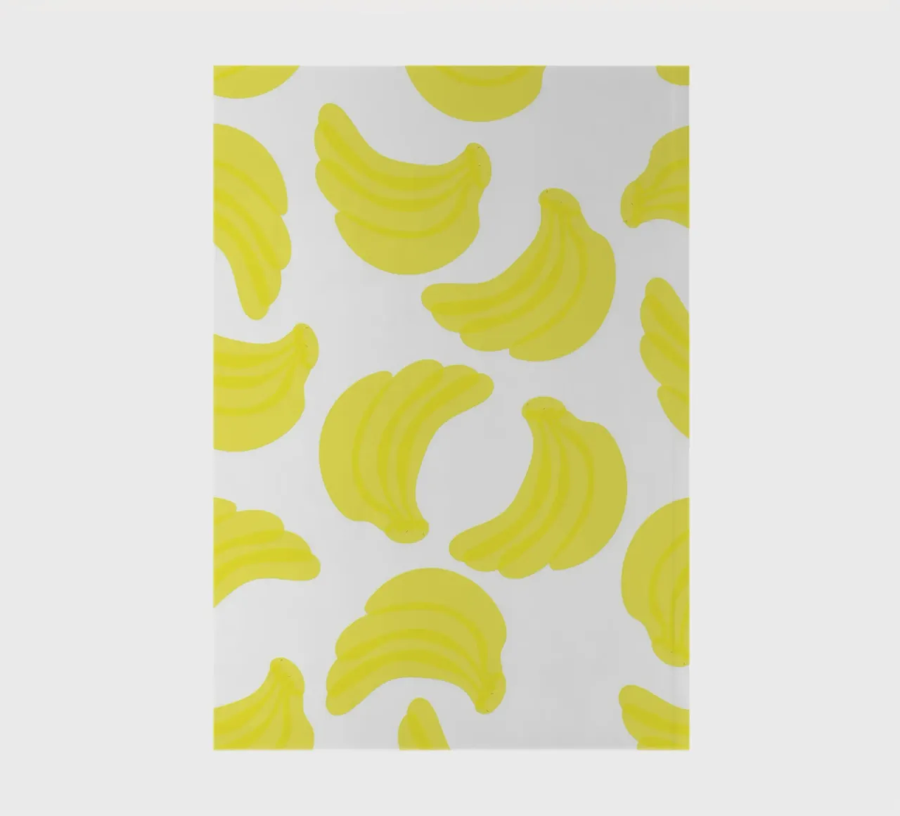 Giallo banana piatto diario da Studio Fun Boy