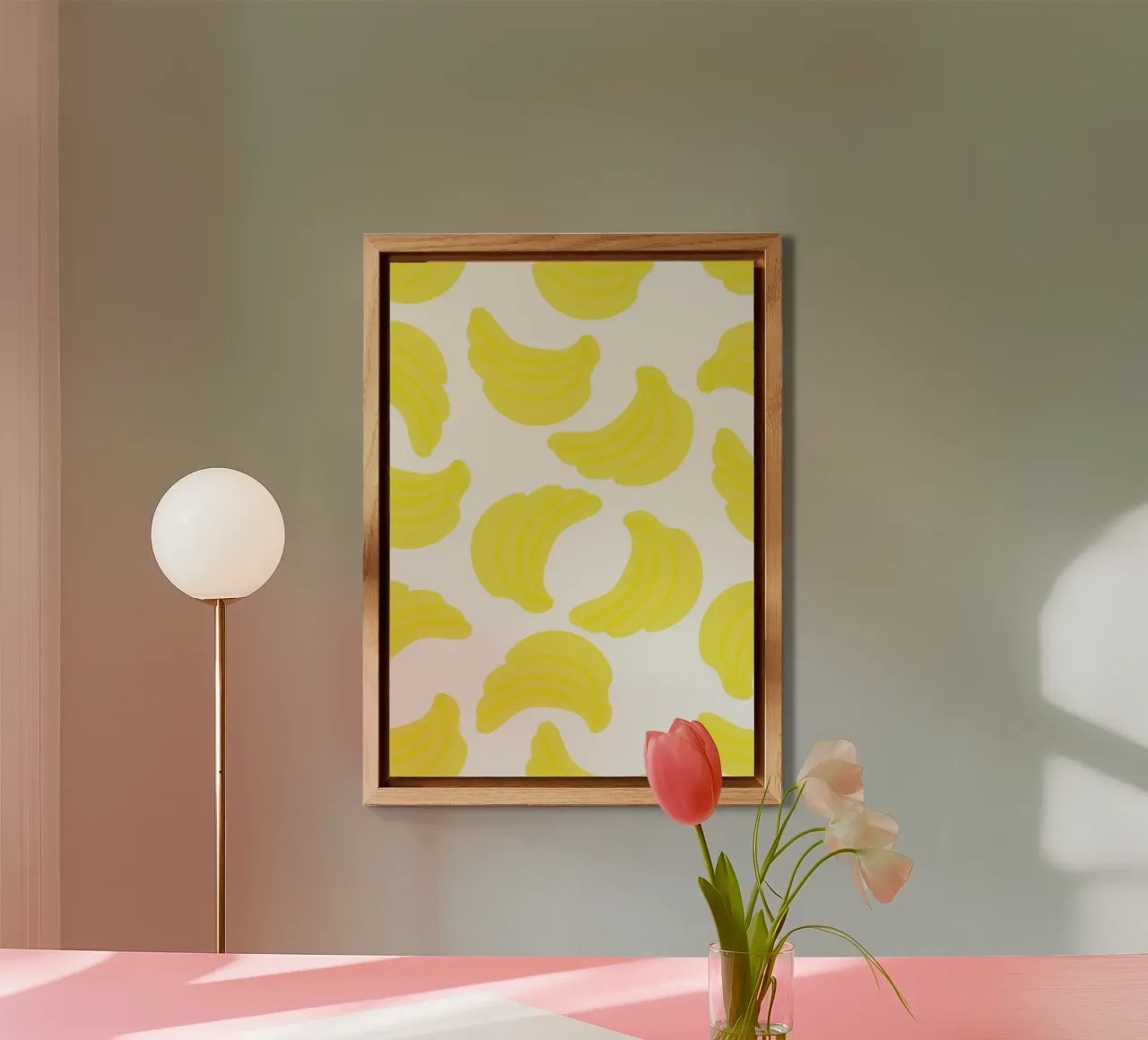 Giallo banana piatto pannello forex da Studio Fun Boy
