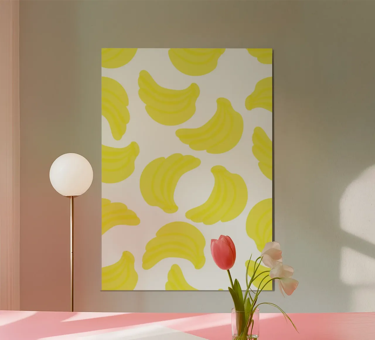 Giallo banana piatto pannello forex da Studio Fun Boy