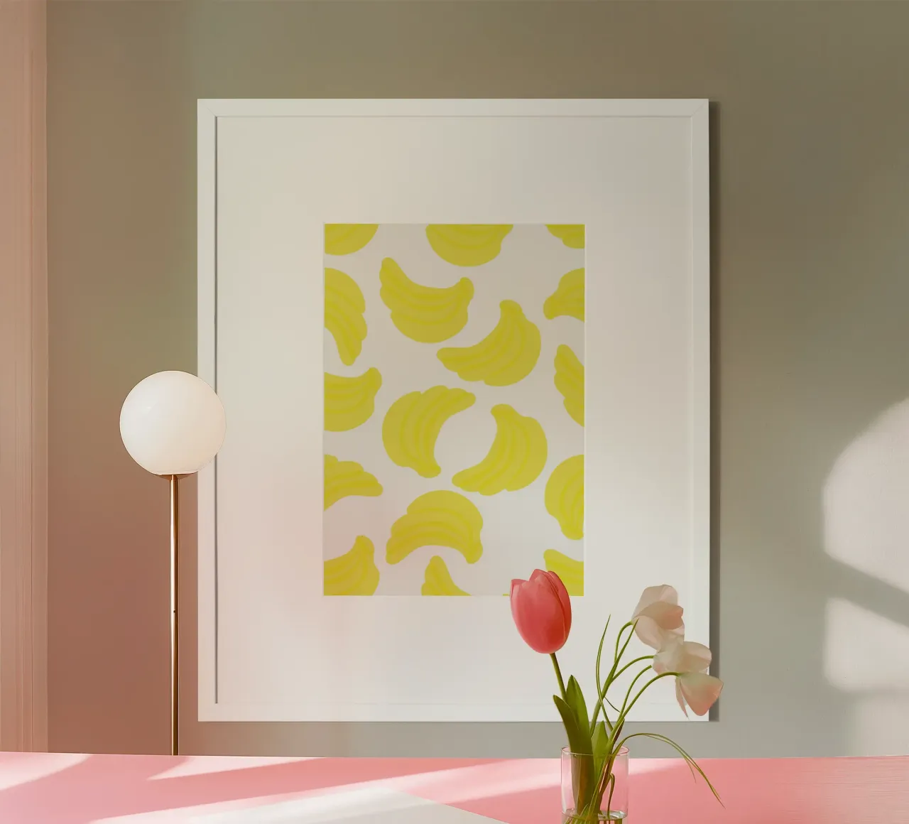Giallo banana piatto carta hahnemühle da Studio Fun Boy