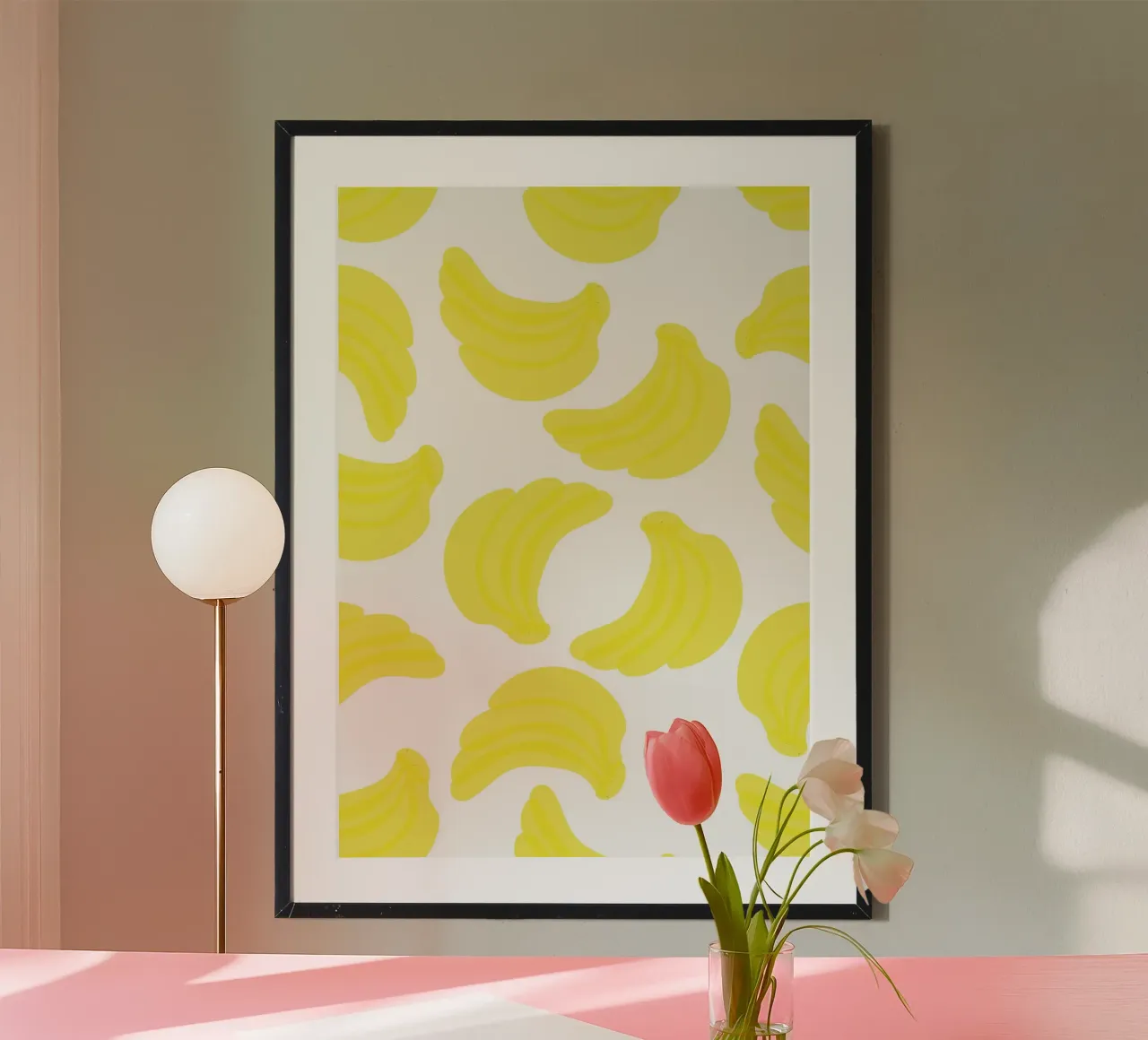 Giallo banana piatto carta hahnemühle da Studio Fun Boy