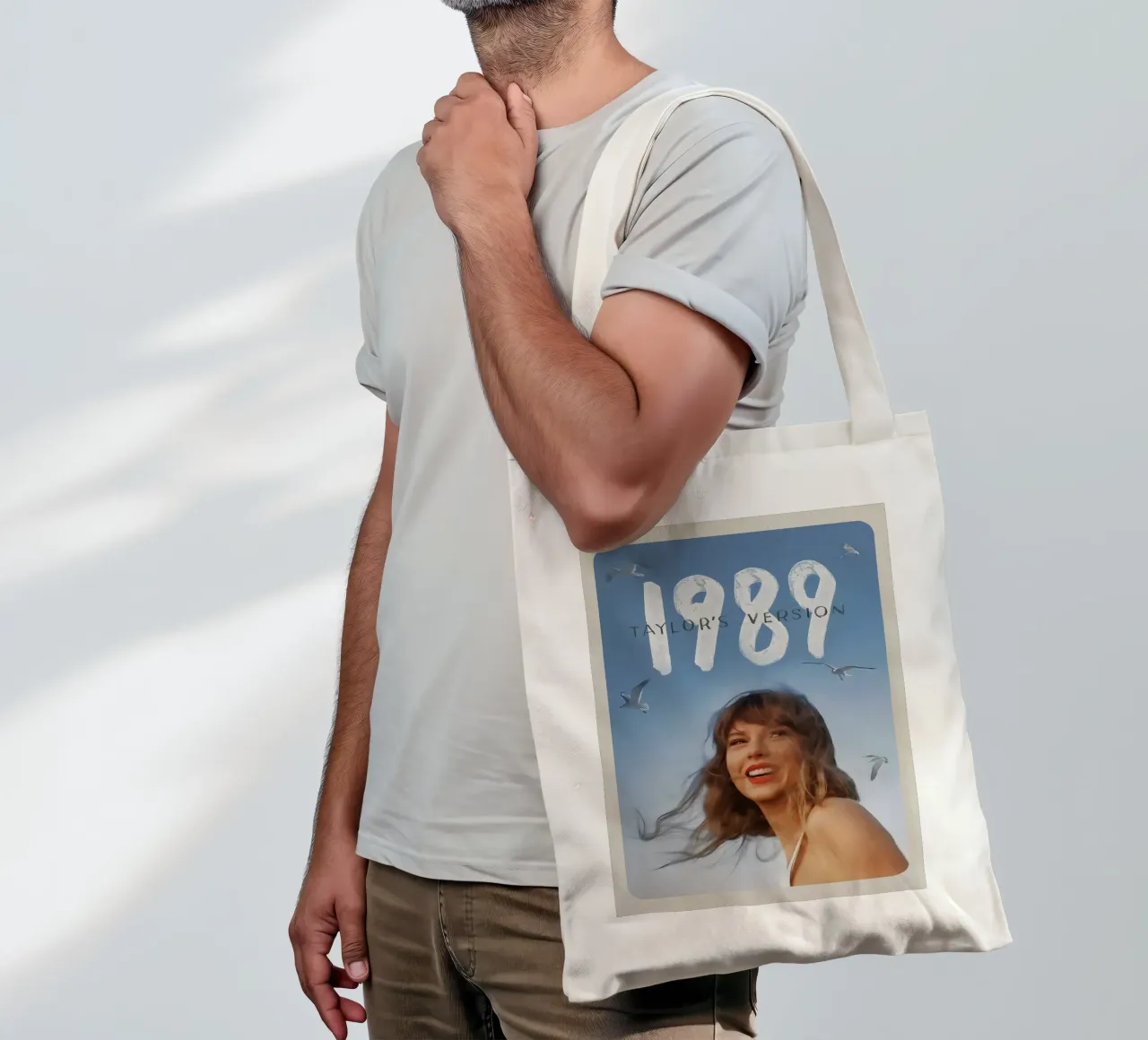 Poster dell'era d'oro di Taylor Swift borsa in juta da dfgtfdt