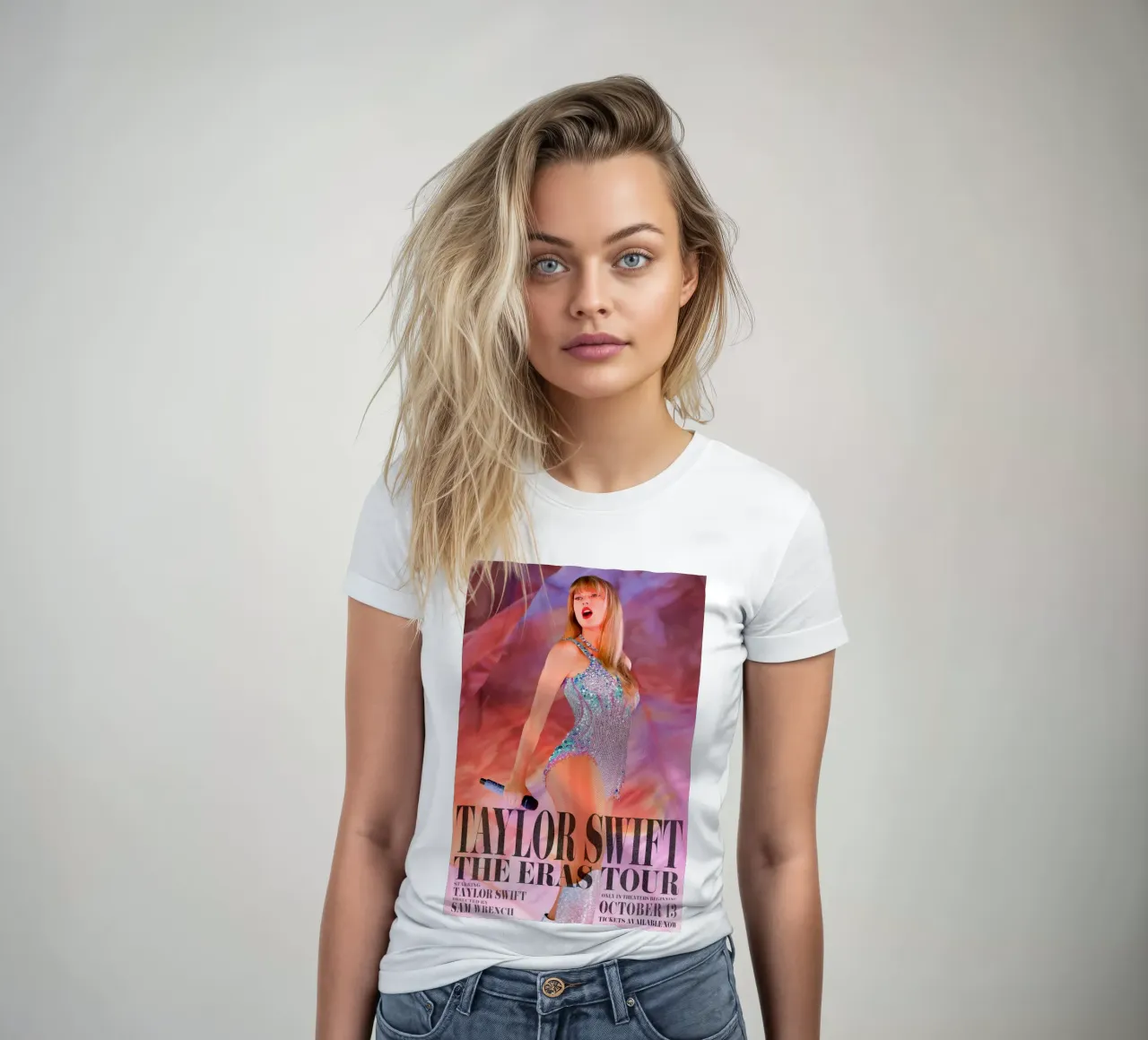 Eeuwen van emotie Poster dames t-shirt getailleerd van dfgtfdt