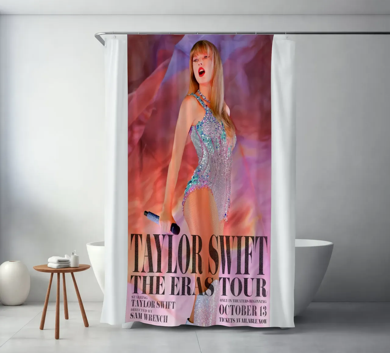 Eeuwen van emotie Poster douchegordijn van dfgtfdt