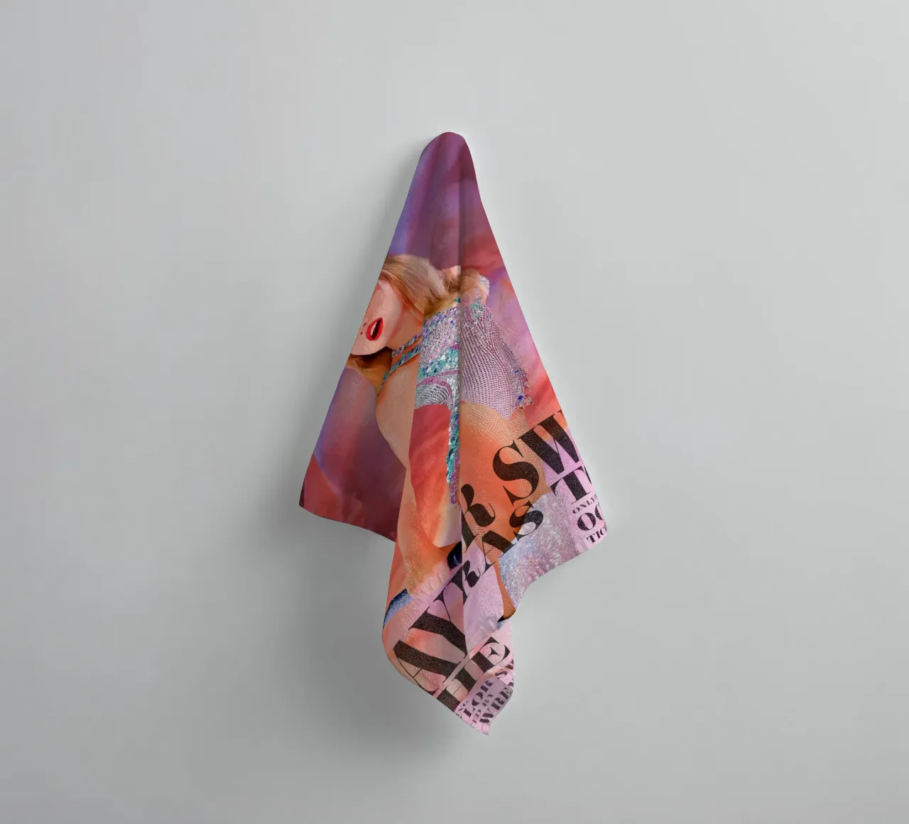 Eeuwen van emotie Poster badhanddoek van dfgtfdt