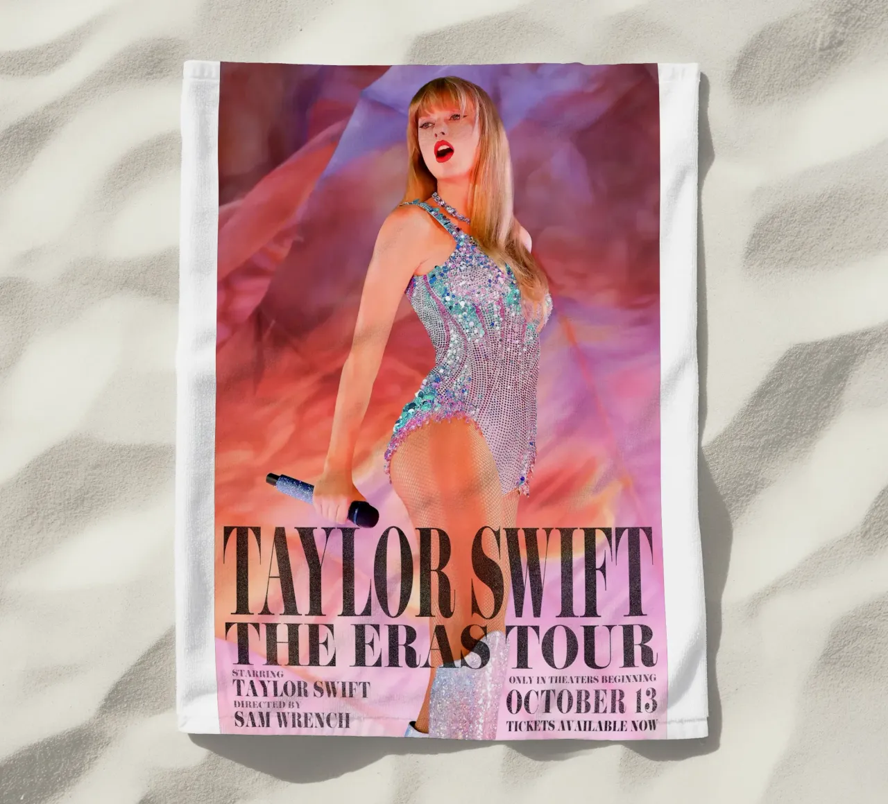 Eeuwen van emotie Poster strandhanddoek van dfgtfdt