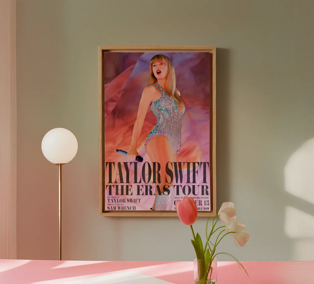 Eeuwen van emotie Poster canvas van dfgtfdt