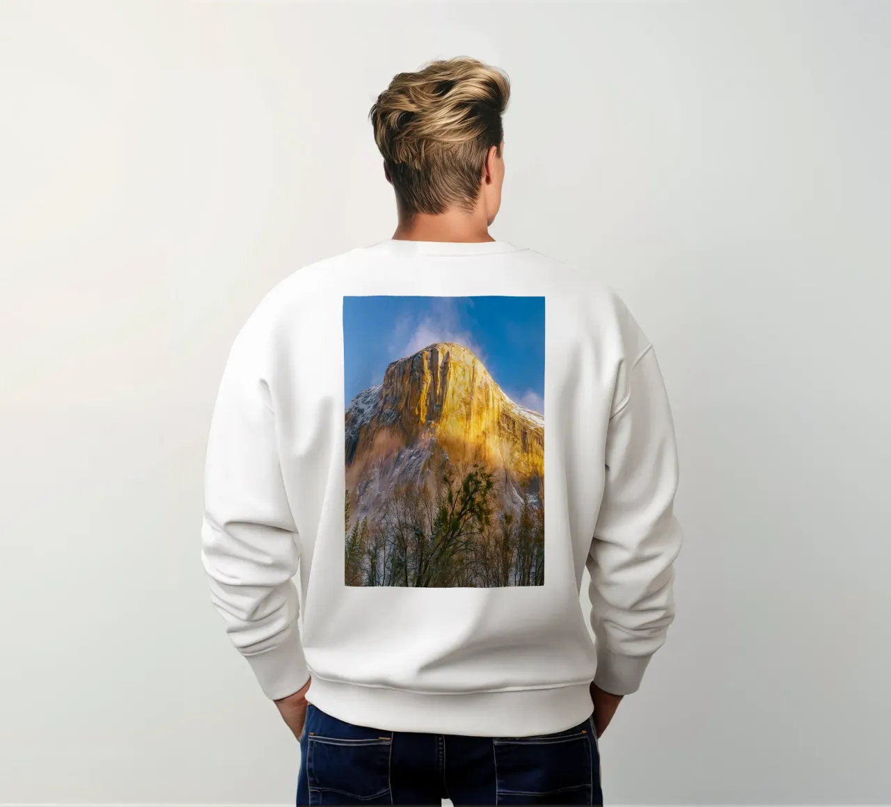 vue sur les montagnes rocheuses sweat de PASMING