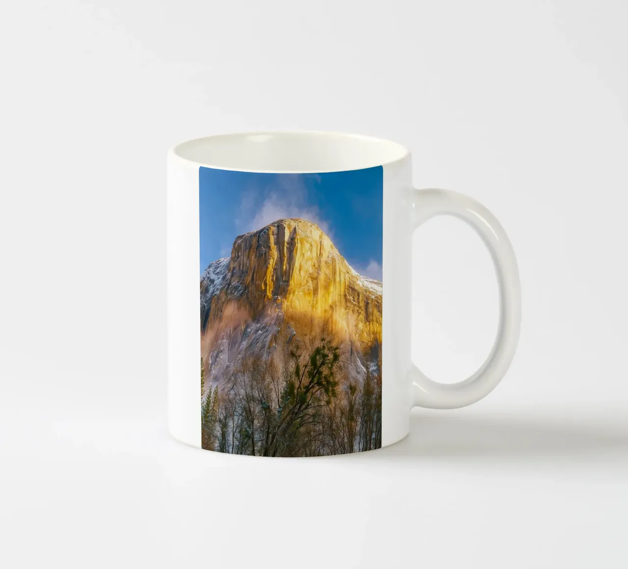 vue sur les montagnes rocheuses mug en céramique de PASMING