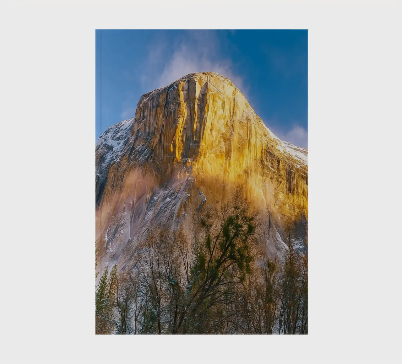 vue sur les montagnes rocheuses carnet de notes de PASMING