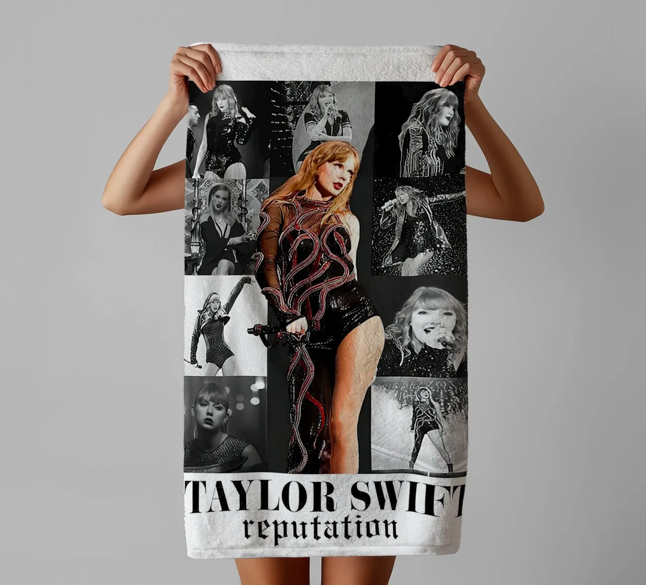 Poster dell'anima poetica di Taylor Swift asciugamano da bagno da dfgtfdt