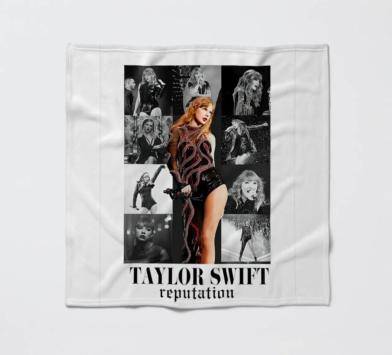 Poster dell'anima poetica di Taylor Swift coperta in pile da dfgtfdt