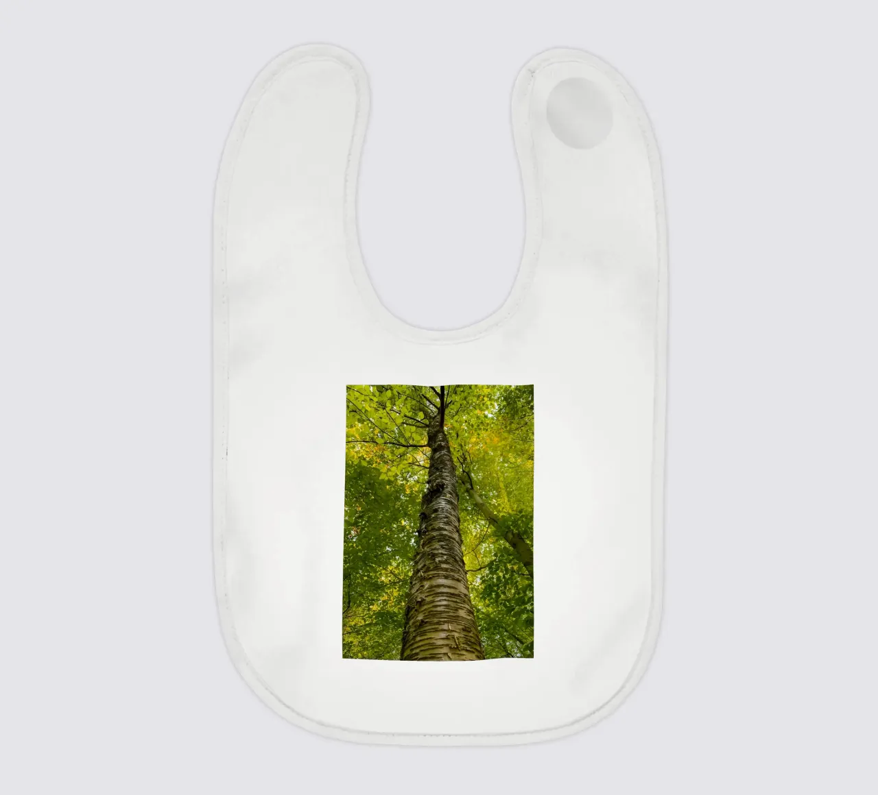 tall tree trunk view baby bib by PASMING