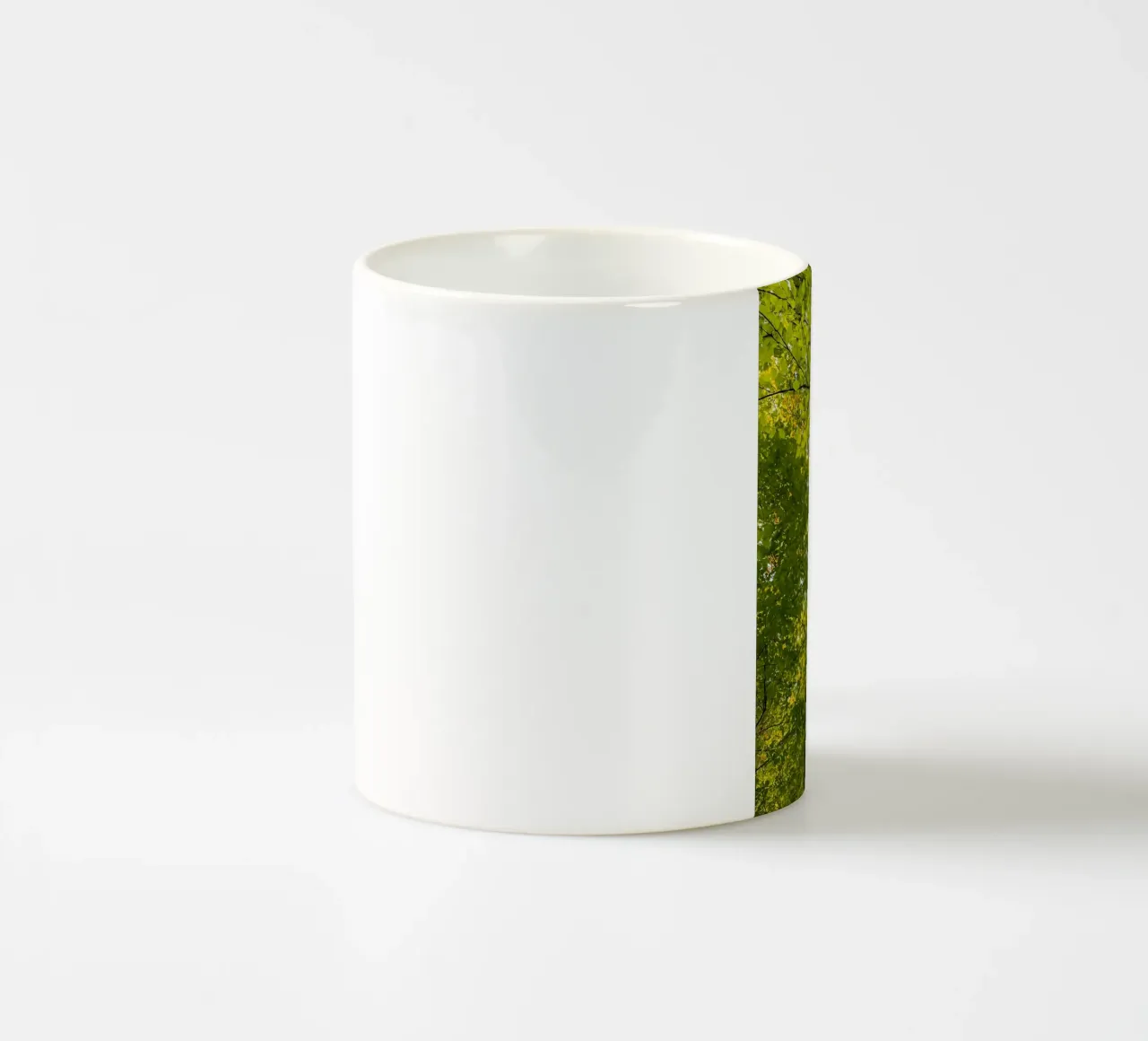 vue du tronc d'un grand arbre mug en céramique de PASMING