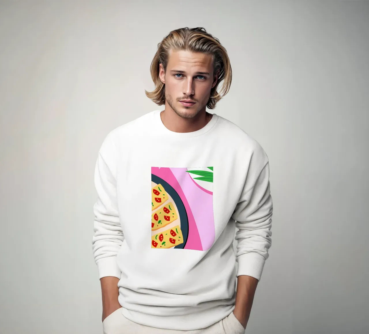 Pizza de tomate sudadera de OFFICIAL FRUIT & VEGETABLES
