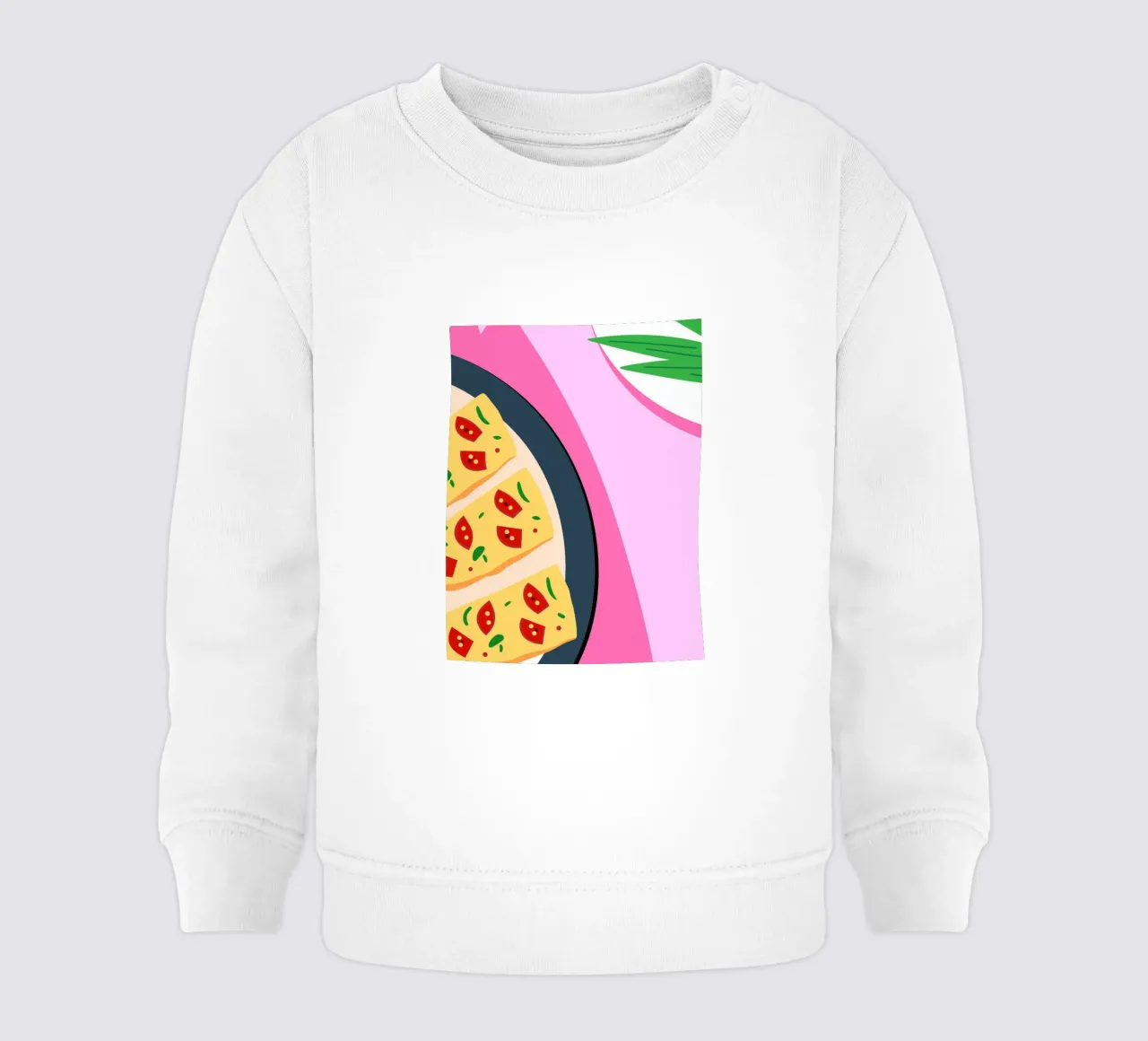 Tomato Pizza felpa neonato da OFFICIAL FRUIT & VEGETABLES