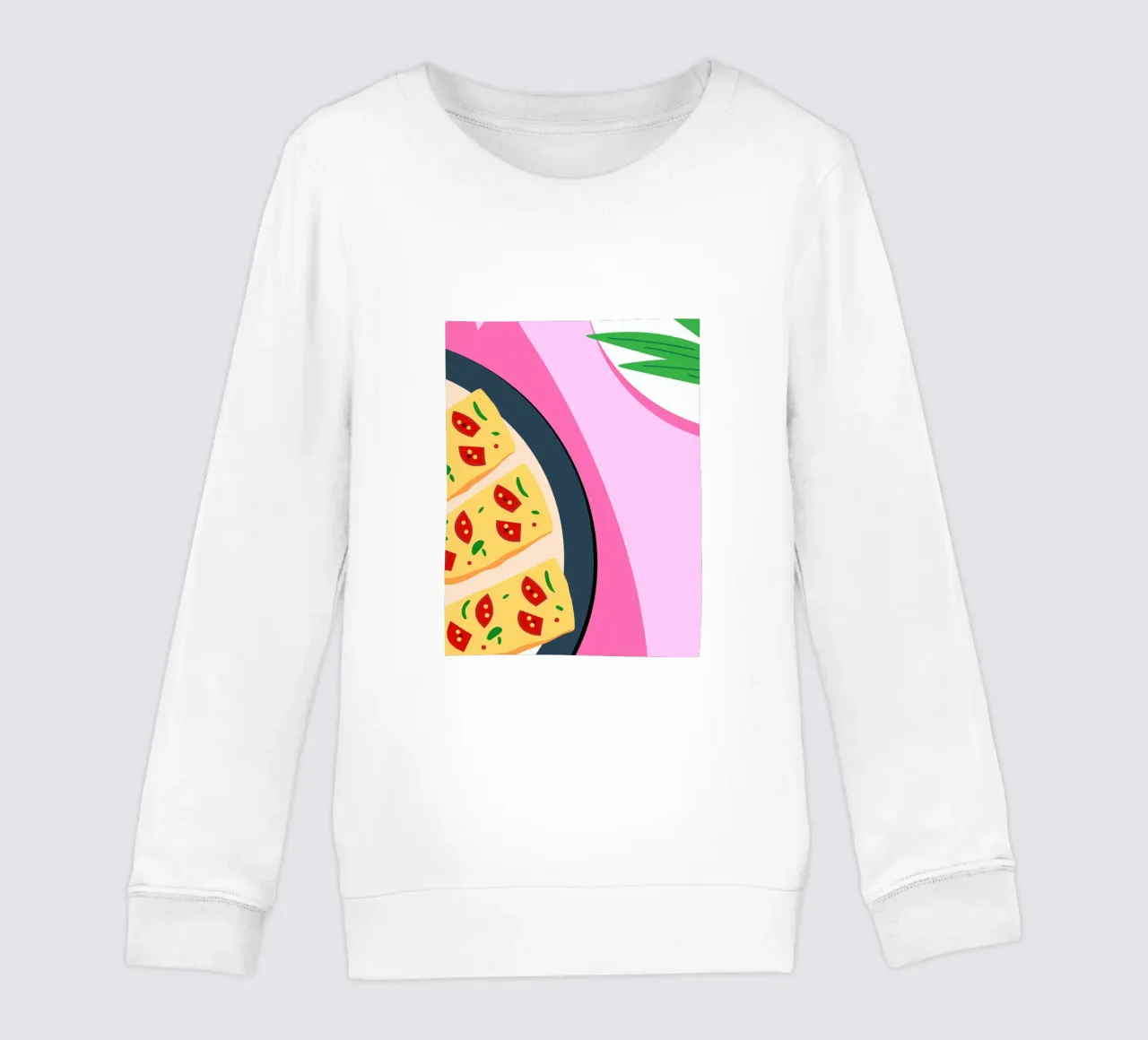 Tomato Pizza felpa bambino da OFFICIAL FRUIT & VEGETABLES