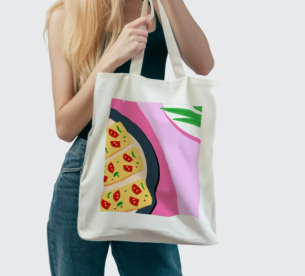 Tomato Pizza borsa in juta da OFFICIAL FRUIT & VEGETABLES