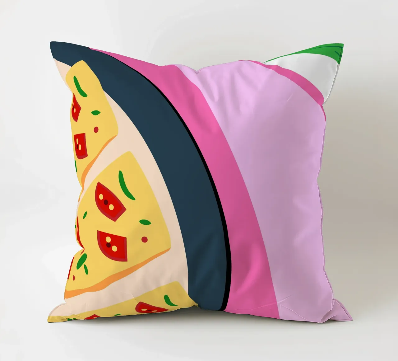 Tomato Pizza cuscino da OFFICIAL FRUIT & VEGETABLES