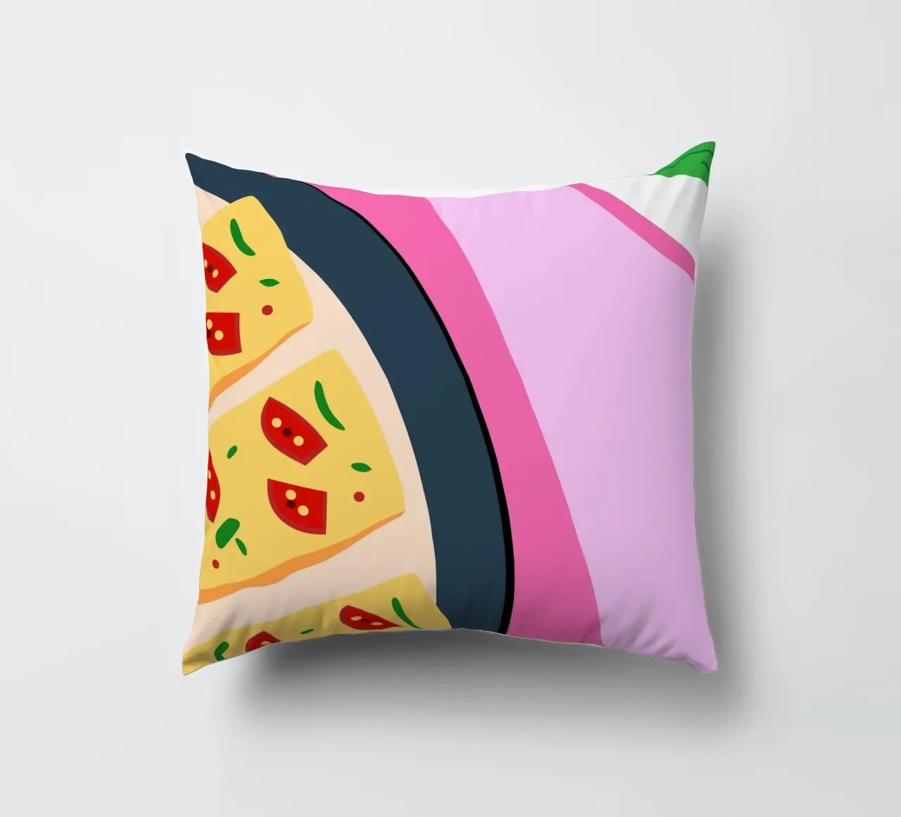 Tomato Pizza cuscino da OFFICIAL FRUIT & VEGETABLES