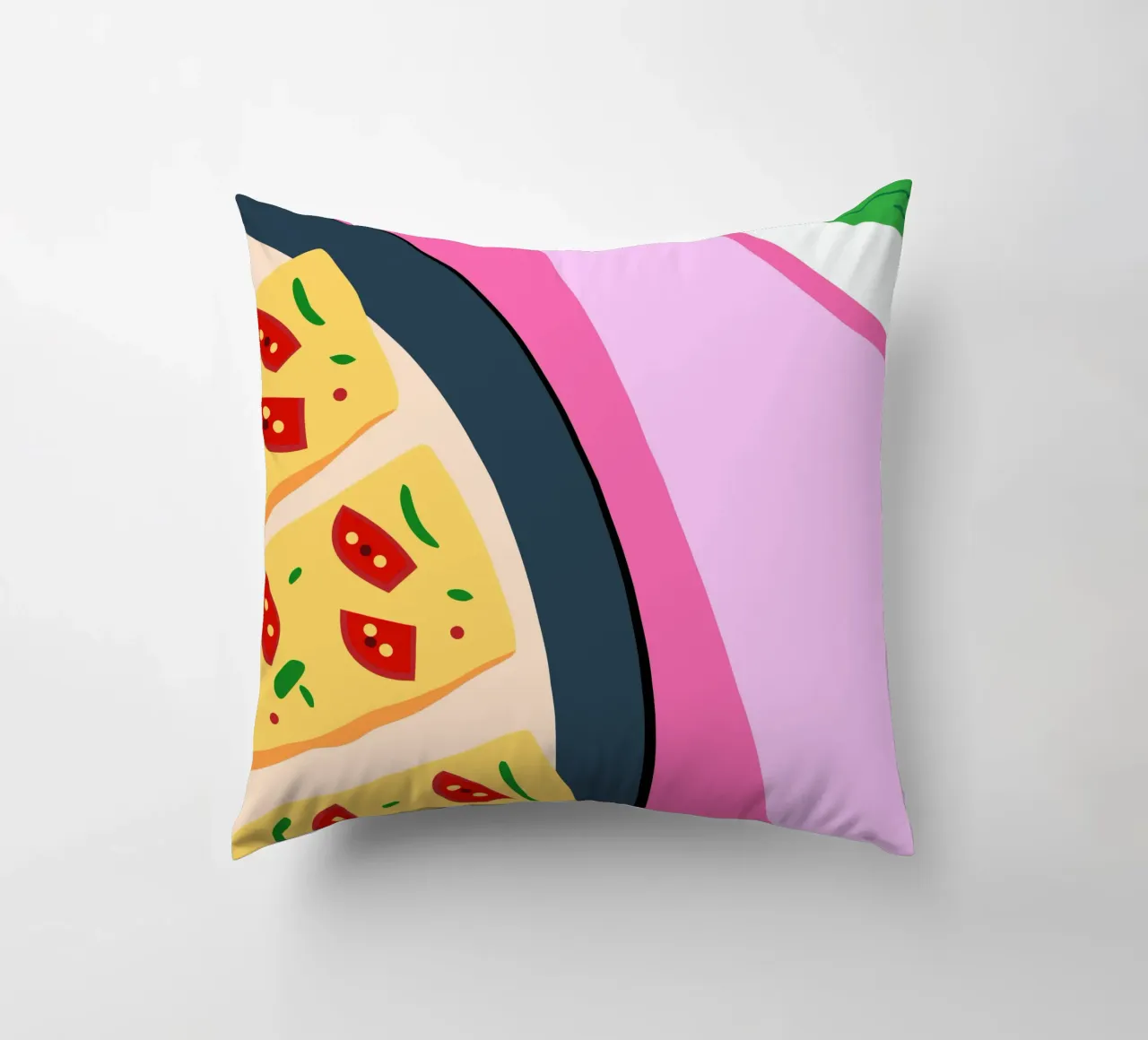 Tomato Pizza cuscino da OFFICIAL FRUIT & VEGETABLES