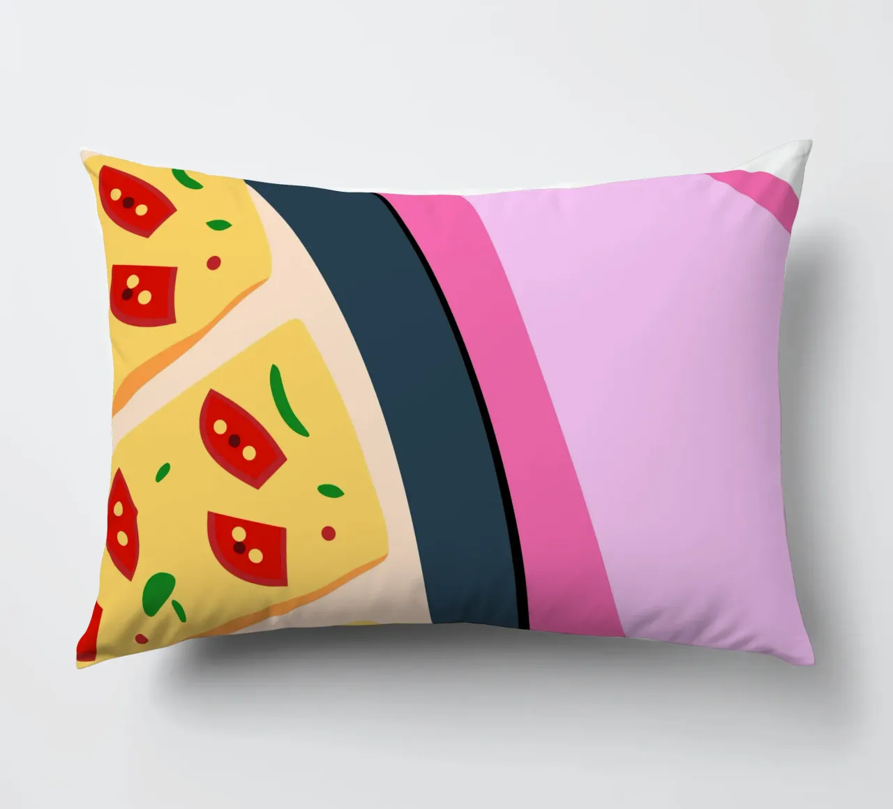 Tomato Pizza cuscino da OFFICIAL FRUIT & VEGETABLES