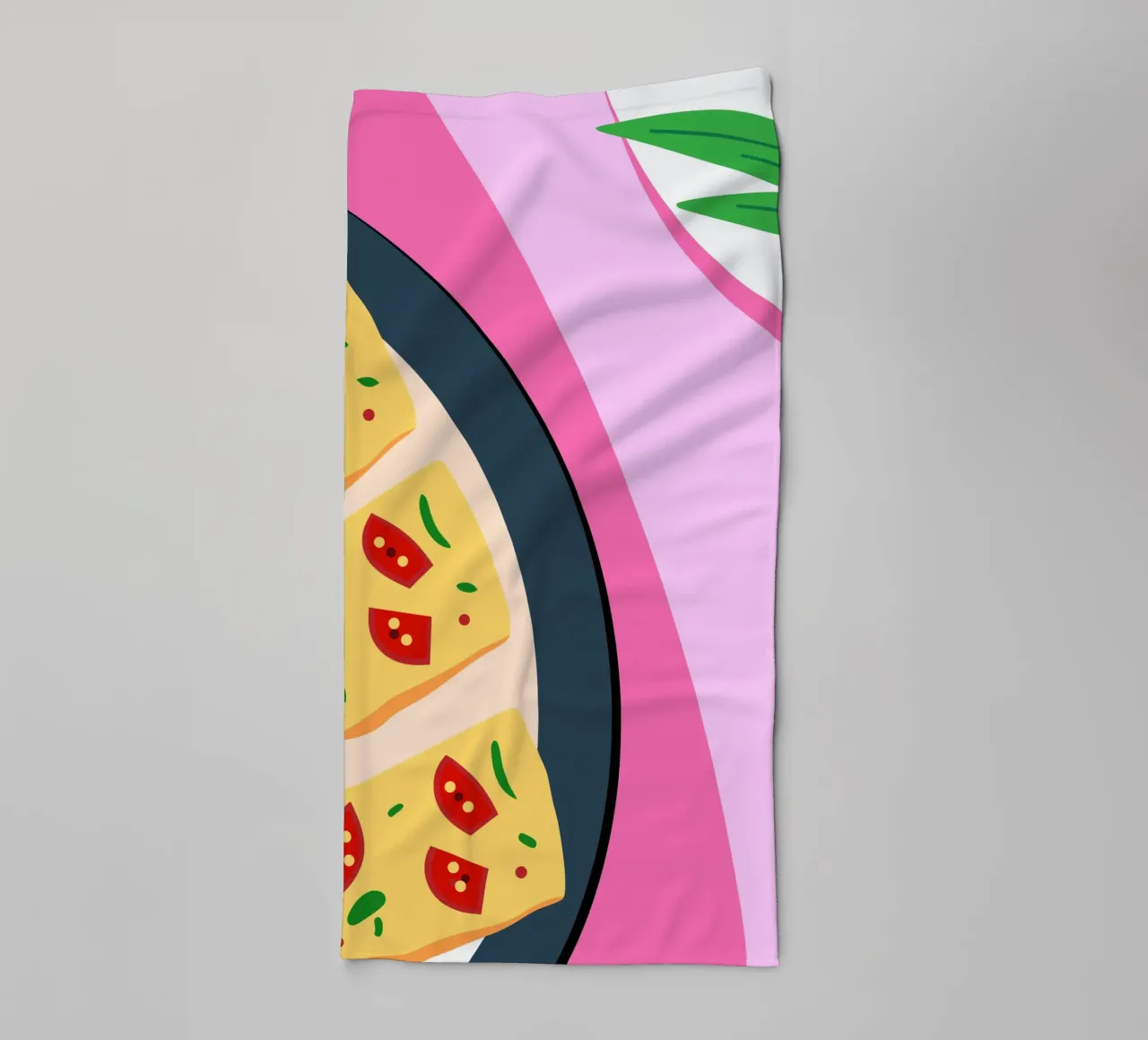 Tomato Pizza asciugamano da bagno da OFFICIAL FRUIT & VEGETABLES