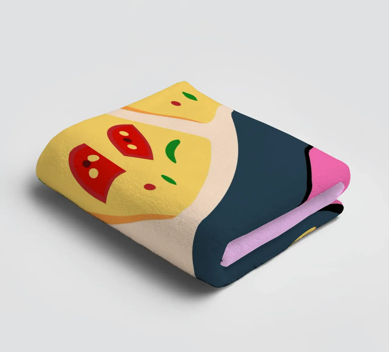Tomato Pizza asciugamano da bagno da OFFICIAL FRUIT & VEGETABLES